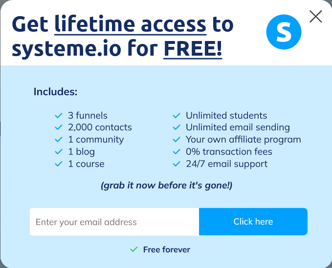 Systeme.io - The only tool you need to launch your online business